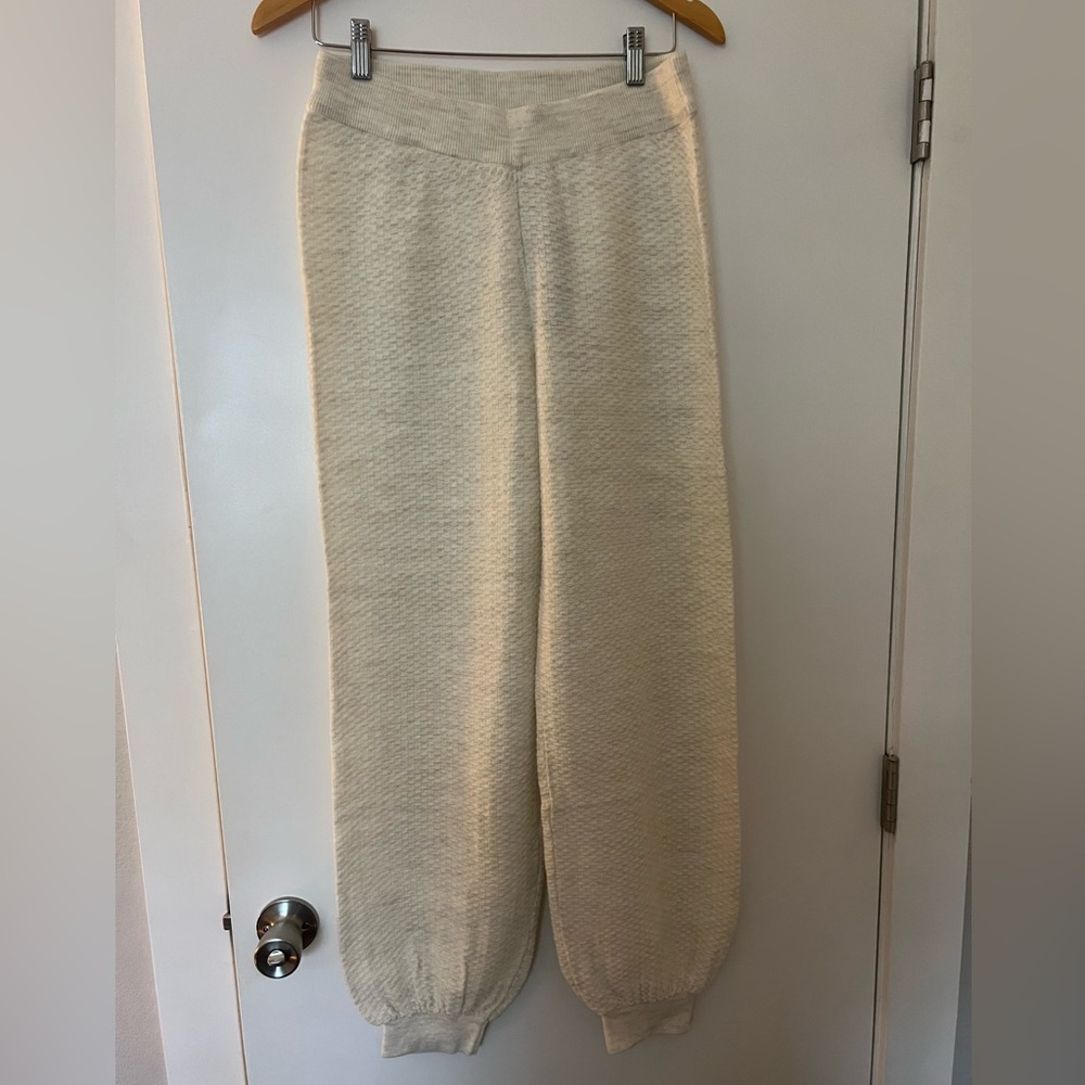 Nordstrom Cream Joggers